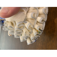 BEAUTIFUL VTG MZ IRELAND DRESDEN Laced Porcelain Elegant Lady Figurine 5.5"H