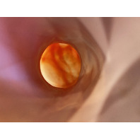 STUNNING VTG CARLO MORETTI? Multicolored Blended Pattern Art Glass Vase 8.75"H