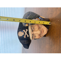 VINTAGE Royal Doulton LONG JOHN SILVER D6335 Character Porcelain Toby Mug 7.25"H