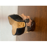 VINTAGE Royal Doulton LONG JOHN SILVER D6335 Character Porcelain Toby Mug 7.25"H