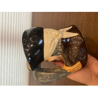 VINTAGE Royal Doulton LONG JOHN SILVER D6335 Character Porcelain Toby Mug 7.25"H