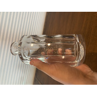 Orrefors SWEDEN Crystal Square Decanter W/Stopper #2508 SIGNED 10"H