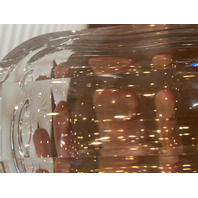 Orrefors SWEDEN Crystal Square Decanter W/Stopper #2508 SIGNED 10"H