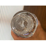 Orrefors SWEDEN Crystal Square Decanter W/Stopper #2508 SIGNED 10"H