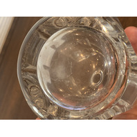 Orrefors SWEDEN Crystal Square Decanter W/Stopper #2508 SIGNED 10"H