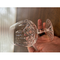 VTG SET(3) WATERFORD Crystal LISMORE Brandy Glasses SIGNED, IRELAND 5.25"H