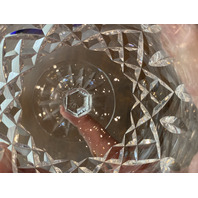 VTG SET(3) WATERFORD Crystal LISMORE Brandy Glasses SIGNED, IRELAND 5.25"H