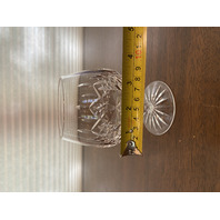 VTG SET(3) WATERFORD Crystal LISMORE Brandy Glasses SIGNED, IRELAND 5.25"H