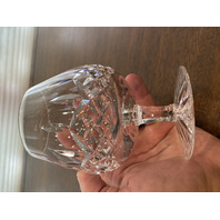 VTG SET(3) WATERFORD Crystal LISMORE Brandy Glasses SIGNED, IRELAND 5.25"H