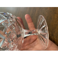 VTG SET(3) WATERFORD Crystal LISMORE Brandy Glasses SIGNED, IRELAND 5.25"H