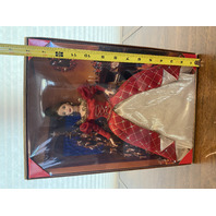 1999 LIMITED EDITION COLLECTORS CLUB HOLIDAY TREASURES Barbie Doll Mattel 24669