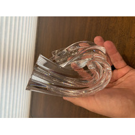 BEAUTIFUL STEUBEN Crystal STAR STREAM By NEIL COHEN Figure/Sculpture SIGNED 6"H