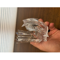 BEAUTIFUL STEUBEN Crystal STAR STREAM By NEIL COHEN Figure/Sculpture SIGNED 6"H