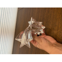 BEAUTIFUL STEUBEN Crystal STAR STREAM By NEIL COHEN Figure/Sculpture SIGNED 6"H