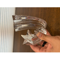 BEAUTIFUL STEUBEN Crystal STAR STREAM By NEIL COHEN Figure/Sculpture SIGNED 6"H