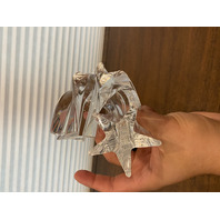 BEAUTIFUL STEUBEN Crystal STAR STREAM By NEIL COHEN Figure/Sculpture SIGNED 6"H