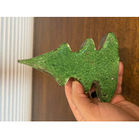 STUNNING MURANO Multicolored MILLEFIORI Christmas Tree Figurine 6.5"H