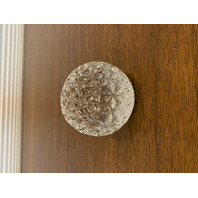 VTG WATERFORD Crystal Times Square 2000 STAR OF HOPE Paperweight, SIGNED 2.75"H