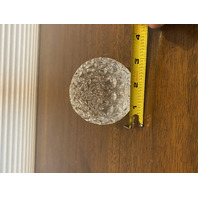 VTG WATERFORD Crystal Times Square 2000 STAR OF HOPE Paperweight, SIGNED 2.75"H