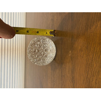 VTG WATERFORD Crystal Times Square 2000 STAR OF HOPE Paperweight, SIGNED 2.75"H