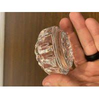 STUNNING VTG WATERFORD Crystal Starburst Paperweight, SIGNED 2.75"W