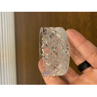 BEAUTIFUL VTG 2001 WATERFORD SOCIETY Crystal Trinket Box SIGNED 2.5"W