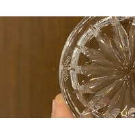 BEAUTIFUL VTG 2001 WATERFORD SOCIETY Crystal Trinket Box SIGNED 2.5"W