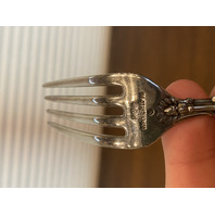 3 ANTIQUE GORHAM "VERSAILLES" STERLING SILVER COPYRIGHTED 1888 Forks 6.75"L