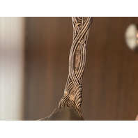 5 ANTIQUE INTERNATIONAL SILVER COMPANY "FRONTENAC" STERLING SILVER Spoons 6 7/8"