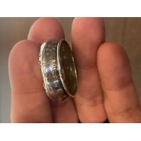 2 BEAUTIFUL VTG Glass/Crystal Square Inkwells W/Sterling Silver Lids 3"H, 1.5"H