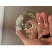 BEAUTIFUL VTG Fostoria TROJAN TOPAZ Fruit Cocktail/Oyster Glasses 3.5"H PAIR