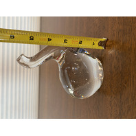 STUNNING The Toscany Collection Crystal TRUNK UP Elephant Figurine W/LABEL 5.75"H