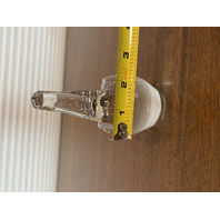 STUNNING The Toscany Collection Crystal TRUNK UP Elephant Figurine W/LABEL 5.75"H