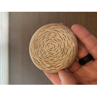 Fitz & Floyd Ceramic Blue Bird Lidded Trinket Box 4.75"W