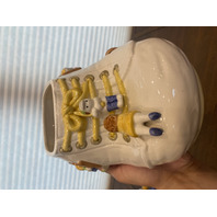 VTG 1986 Fitz & Floyd Porcelain OLD WOMAN WHO LIVED IN A SHOE Cookie Jar 9.75"H