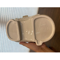 VTG 1986 Fitz & Floyd Porcelain OLD WOMAN WHO LIVED IN A SHOE Cookie Jar 9.75"H