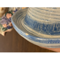 VTG Fitz & Floyd Hydrangea Bear Ceramic Teapot & Mug 7.75"H, 4.25"H