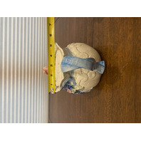 VTG 1993 Fitz & Floyd Ribbons & Flowers 35 Oz Ceramic Lidded Teapot 7.5"L