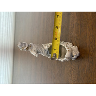 VTG Person On Waves Ceramic Planter 4.75"H