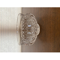 VTG WATERFORD Crystal LISMORE Bowl SIGNED 7.5"W HEAVY IRELAND