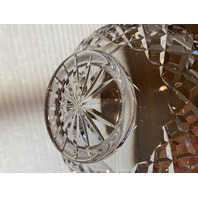 VTG WATERFORD Crystal LISMORE Bowl SIGNED 7.5"W HEAVY IRELAND