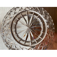 VTG WATERFORD Crystal LISMORE Bowl SIGNED 7.5"W HEAVY IRELAND