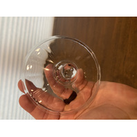 VTG Clear Fostoria FAIRFAX Lidded Glass Butter Dish 3.5"H