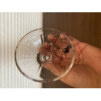 VTG Clear Fostoria FAIRFAX Lidded Glass Butter Dish 3.5"H