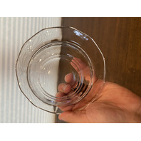 VTG Clear Fostoria FAIRFAX Lidded Glass Butter Dish 3.5"H