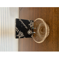 VTG VAL ST LAMBERT Crystal BALMORAL Pattern Bowl SIGNED W/BOX 5"W BELGIUM