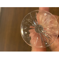 SET(3) VTG  WATERFORD Crystal LISMORE Cordial Glasses SIGNED, IRELAND 3.5"H