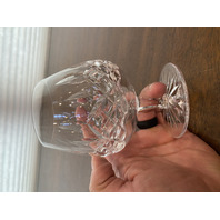 SET(3) VTG WATERFORD Crystal LISMORE Brandy Glasses SIGNED, IRELAND 5.25"H