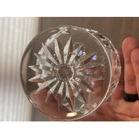 SET(3) VTG WATERFORD Crystal LISMORE Brandy Glasses SIGNED, IRELAND 5.25"H