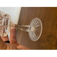 SET(5) VTG WATERFORD Crystal "KYLEMORE" Water Goblets 6.75"H, SIGNED